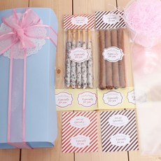 피크닉하우스 막대과자 포장set2, 1개, 1세트