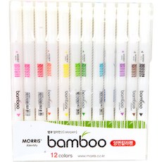 MORRIS 竹製彩色筆組, 12色, 1個