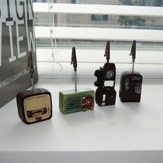 鄉村風復古家電支架 4件組, 棕色 + 綠色 + 黑色, 1套