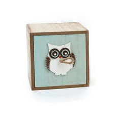 貓頭鷹方盒, 藍色