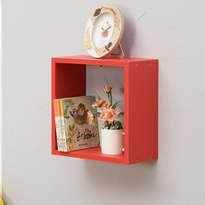 正方形層架, 紅色的