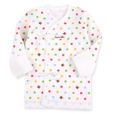 Organic Boom 嬰兒印花點點肚衣