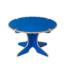 허니듀래빗 자작나무 유아 테이블, 트리탑 블루