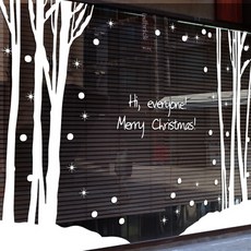 森林中的寧靜夜晚, 白色