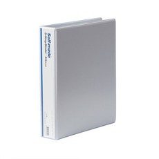 希望辦公用品 D型環活頁夾 5cm 附標籤 3孔 顏色隨機, 白色, 1本