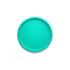 라이프스푼 클래식 라운드 방수 매트, 그린, 1개