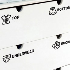 제제데코 혼자서도잘해요 Girl 포인트스티커, 다크브라운