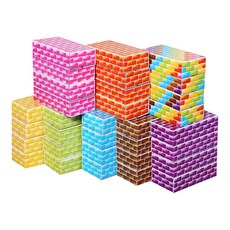 크레용 종이벽돌블럭 중형32pcs, 1개