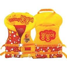 뿡뿡이 키즈 수영보조복, 15-20kg, 1개