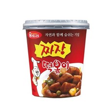 [움트리] 짜장떡볶이, 155g, 2개