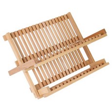 홈앤하우스 너도밤나무 접이식 2단 접시꽂이, 1개