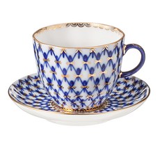 Imperial Porcelain 10106鬱金香鈷網咖啡杯, 1組