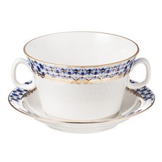 Imperial Porcelain 13919鬱金香鈷網球, 1套