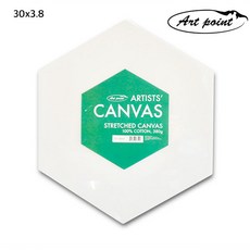 Ant point 六角形帆布畫布, 30號, 1個