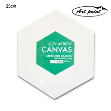 Ant point 六角形棉畫布, 1個