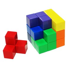 와이즈만기프트 자석소마큐브, 혼합색상, 1개