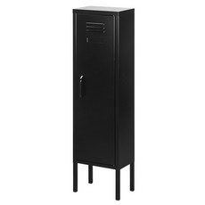 마켓비 스틸 컴팩트 캐비닛 3001120 CDDVD, 블랙