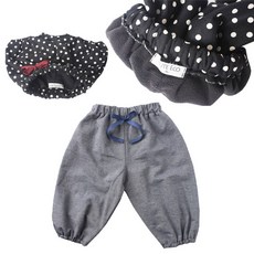 큐트에코 아동용 워싱 해지 롱 블루머