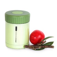 키친아트 아이노스 스텐진공 보온죽통, 430ml, 1개