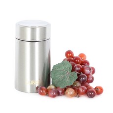 키친아트 주노 스텐진공 보온도시락 죽통, 실버, 350ml, 1개