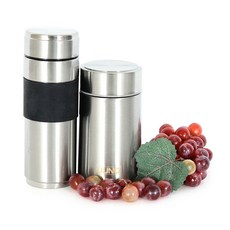 키친아트 주노 스텐진공 죽통 350ml + 텀블러 300ml 세트, 혼합색상, 1개