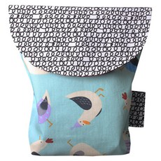 CUTE ECO 北歐風插畫印花防水尿布袋, 母雞款