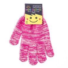 면색사 키즈글러브 5~7세, 핑크톤, 4개