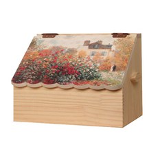 [瑞雲藝術] 漂亮多用途收納盒, 莫內的花園, 1個