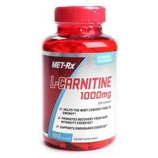 멧알엑스 L-카르니틴 1000mg 캐플렛, 180개입, 1개, 180정