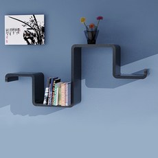 CUBICS Cozytech 2 壁掛架 D, 黑色