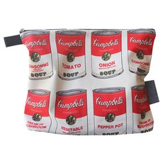 CUTE ECO 多功能防水印花收納袋 L號, 白色