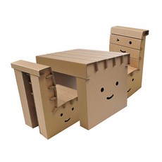 퍼니페이퍼 듀오 책상의자 세트, 마일리