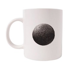 의미가 머그컵 26 x 9.5 cm, 검은태양, 1개, 1개
