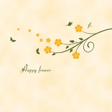 [藍色樹] 快樂花, (B型)