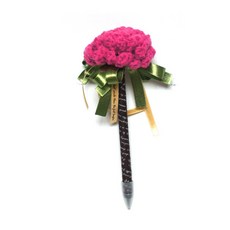[DIY] 카네이션 볼펜, 진핑크, 1개