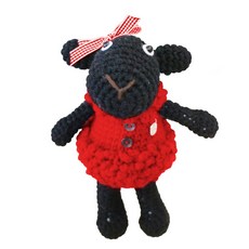 아이한코 꼬마양울리 뜨개질 DIY 패키지, 레드, 1개