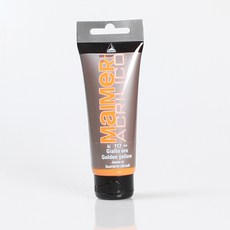 MaIMeRI 美利 Acrylico 單色壓克力顏料, 117 AM 金黃, 1個