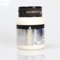 MaIMeRI 美利 壓克力顏料 500ml, 021 AM 象牙白, 1 個