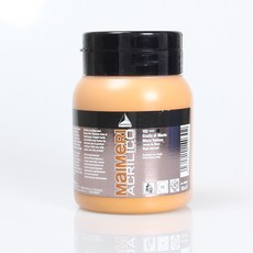 MaIMeRI 美利 壓克力顏料 500ml, 102 AM火星黃色, 1 個