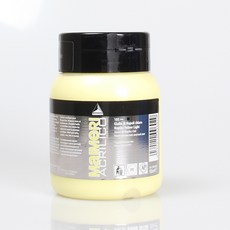 MaIMeRI 美利 壓克力顏料 500ml, 105 AM 那不勒斯黃色 LGT, 1 個