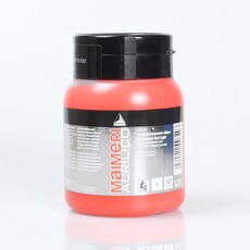 MaIMeRI 美利 壓克力顏料 500ml, 251 AM 永久紅燈, 1 個