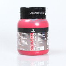 MaIMeRI 美利 壓克力顏料 500ml, 254 AM 燙髮阿里茲深紅, 1 個