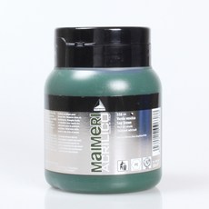 MaIMeRI 美利 壓克力顏料 500ml, 358 AM SAP 綠色, 1 個