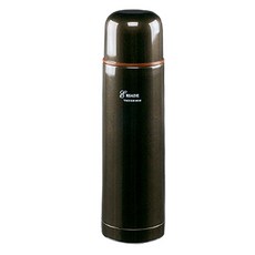 杯蓋式真空保溫瓶, 黑色, 500ml