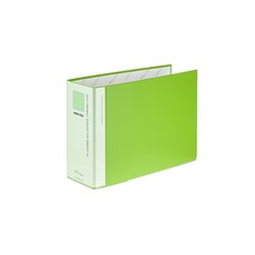 에코청운 에코 2공 파이프 바인더 군 A4, 연두, 1개
