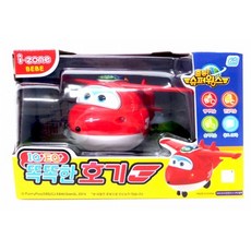 슈퍼윙스 똑똑한 호기 학습놀이완구, 레드, 1개