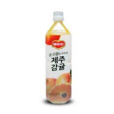 델몬트 순수함이 가득한 제주감귤, 1L, 6입
