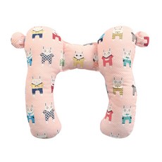 Happy Cotton 護頸枕, 粉色 兔子款