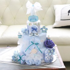 [기저귀케익] 베이비캐슬, 블루, 1개