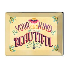 Studio Oh 字母圖案盤子, 1個